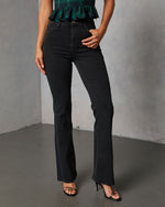 Gianah High Rise Super Stretch Flare Jeans