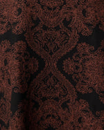 Rooted Season Paisley Midi Sweater Dress