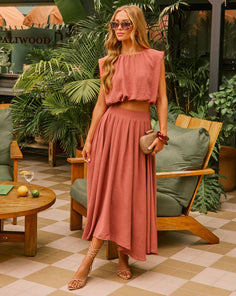Opening Note Bubble Hem Top