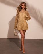 Moonlit Promise Lace Mini Dress