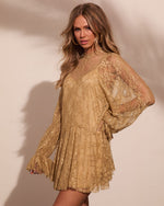 Moonlit Promise Lace Mini Dress