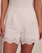 Daytime Muse Cotton Eyelet Shorts