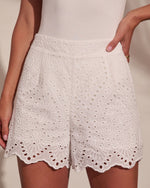 Daytime Muse Cotton Eyelet Shorts