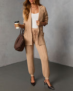 Cuddle Me High Rise Knit Pant