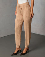 Cuddle Me High Rise Knit Pant