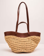 Marci Straw Tote Bag