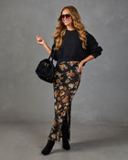 Honeyed Hour Floral Maxi Skirt