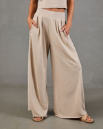 Casual Theory Pleated Mid Rise Pants