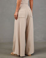 Casual Theory Pleated Mid Rise Pants