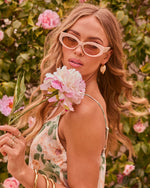 Ivory % Breslin Cat Eye Sunglasses-2