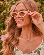 Ivory % Breslin Cat Eye Sunglasses-3