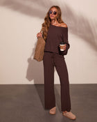Drift Together Knit Textured Top