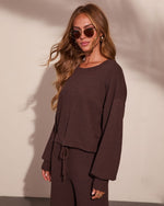 Drift Together Knit Textured Top