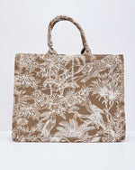 Villa Views Tropical Print Tote Bag