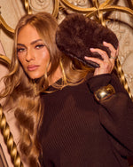 Zeldia Faux Fur Box Clutch