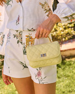 Butter % Laura Quilted Vegan Leather Top Handle Bag-4