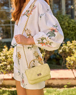 Butter % Laura Quilted Vegan Leather Top Handle Bag-1