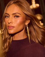 Goldie Tassel Rhinestone Earrings