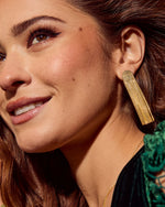 Midnight Whisper Chain Chandelier Earrings