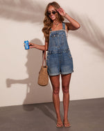 Liberty Blue Denim Shortall