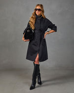 Daily Icon Waist Tie Trench Coat