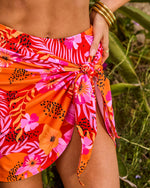 Sunkissed Glow Floral Wrap Tie Sarong