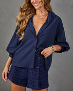 Melodine Front Button Down Top