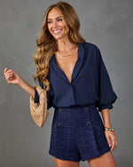 Melodine Front Button Down Top