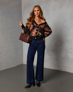 Paulino Printed Cardigan