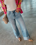 Baseline Super Stretch High Rise Flare Jeans