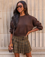 Elouise Cropped Crewneck Sweater