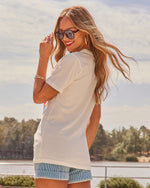 Montauk Sailing Graphic Cotton Short Sleeve Tee
