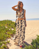 Weekend Wanderer Abstract Print Maxi Skirt