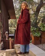 Yulissa Pocketed Teddy Coat