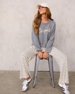 Go Sports Embroidered Knit Sweater