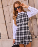 Fall Fever Plaid Mini Dress