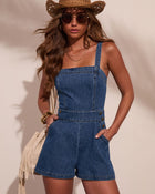 Ranch Darling Denim Romper