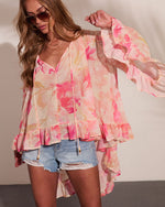 Sunbeam Series Floral High Low Top