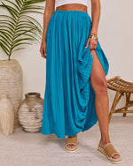 Fresh Daydream Pleated Maxi Skirt