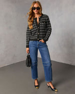 Ashwood Knit Tweed Cardigan