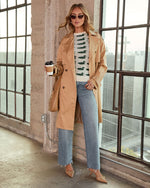 Mallard Duck Knit Graphic Print Tee