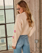 Romance Botanica Floral Cardigan