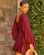 Lendsey Bust Tie Ruffle Romper