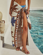 Mai Tai Muse Printed Wrap Tie Sarong