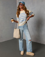 Soraia Striped Knit Sweater