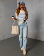 Soraia Striped Knit Sweater