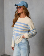 Soraia Striped Knit Sweater