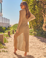 Paradise Dune Crochet Cover Up Duster