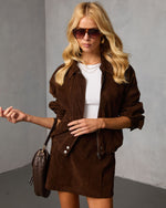 Cedar Sky Suede Jacket