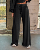 Off Hours Fleece Wide Leg Sweatpants